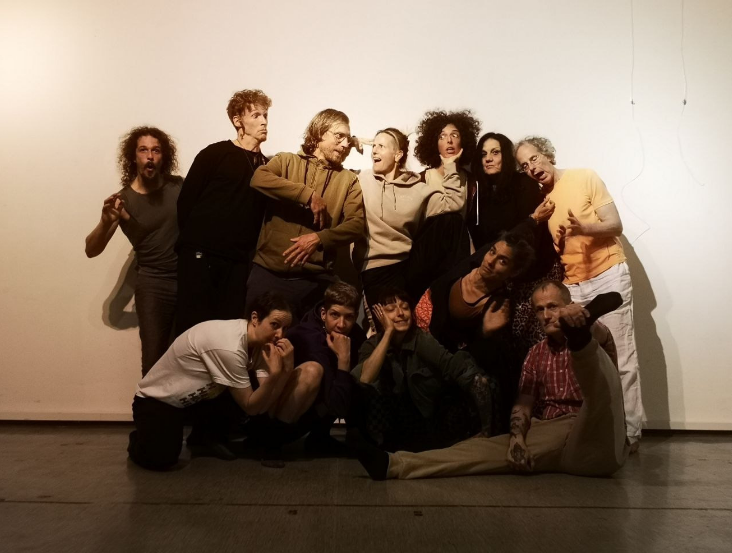 Gruppenfoto - vorher
